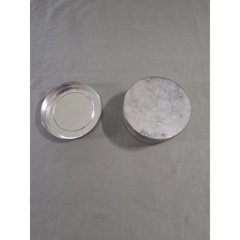 Vintage Tin 1970's Eastman Kodak Company Metal Film Container W Embossed Lid 2
